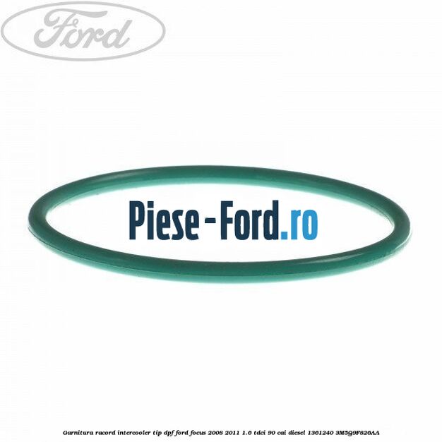 Garnitura racord intercooler tip dpf Ford Focus 2008-2011 1.6 TDCi 90 cai diesel #497A9A2FAC