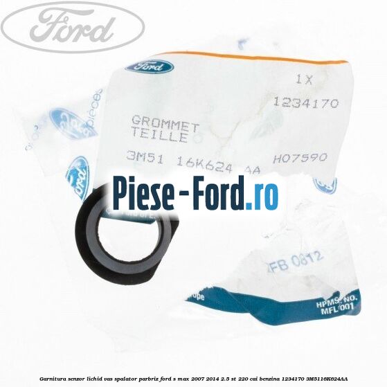 Garnitura, senzor lichid vas spalator parbriz Ford S-Max 2007-2014 2.5 ST 220 cai benzina