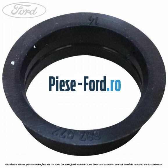 Difuzor senzor parcare spate Ford Mondeo 2008-2014 2.0 EcoBoost 203 cai benzina