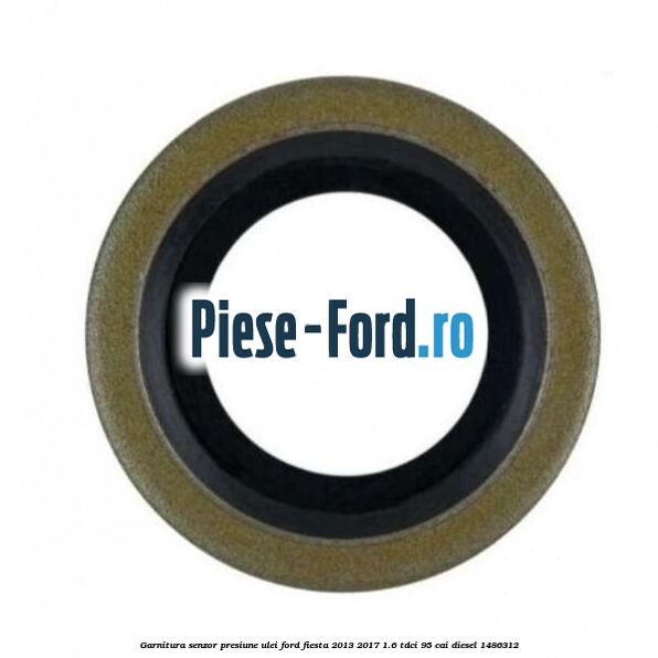 Garnitura conector supapa recirculare gaze Ford Fiesta 2013-2017 1.6 TDCi 95 cai diesel