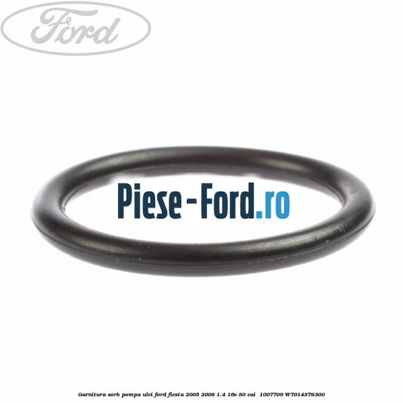 Garnitura sorb pompa ulei Ford Fiesta 2005-2008 1.4 16V 80 cai  #53E3B6C6BE
