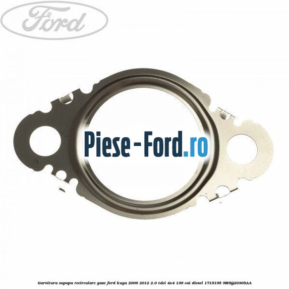 Garnitura, supapa recirculare gaze Ford Kuga 2008-2012 2.0 TDCi 4x4 136 cai diesel
