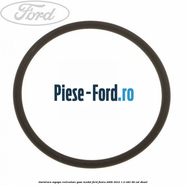 Garnitura supapa recirculare gaze, modul Ford Fiesta 2008-2012 1.4 TDCi 68 cai diesel