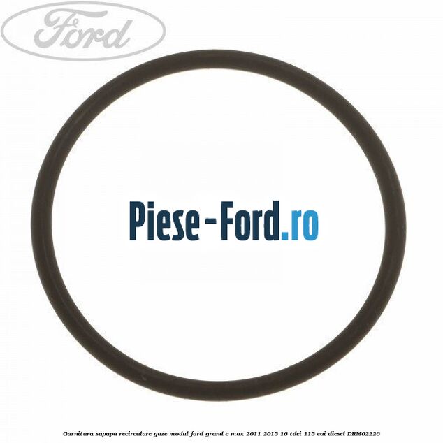 Garnitura supapa recirculare gaze modul Ford Grand C-Max 2011-2015 1.6 TDCi 115 cai #9F8BEC87F0