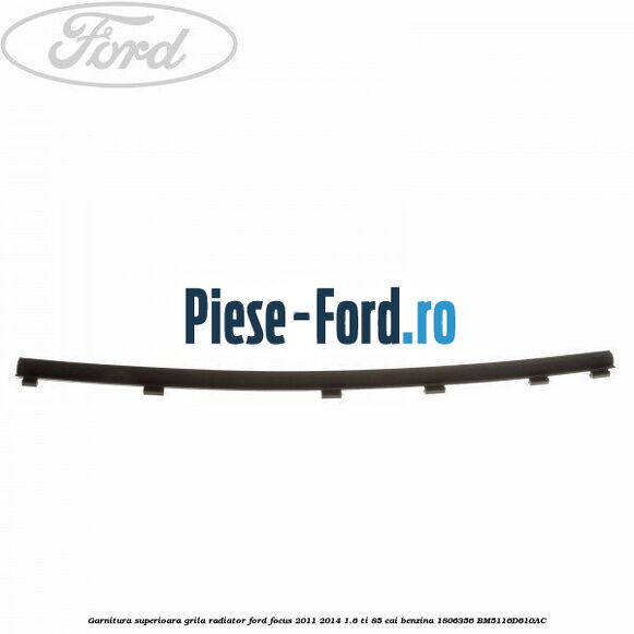 Garnitura superioara, grila radiator Ford Focus 2011-2014 1.6 Ti 85 cai benzina
