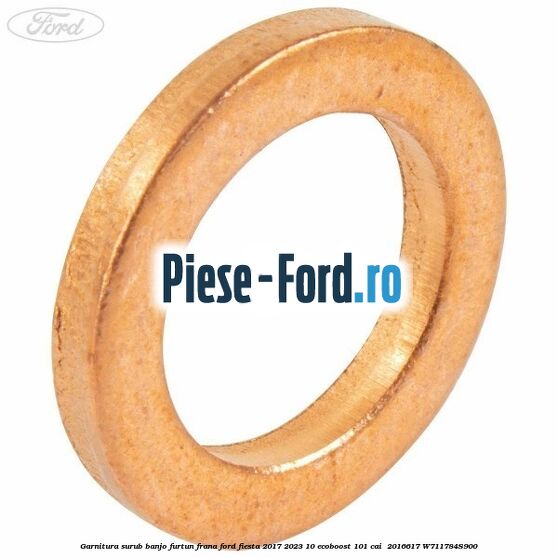 Garnitura surub banjo furtun frana Ford Fiesta 2017-2023 1.0 EcoBoost 101 cai #390A4D335E