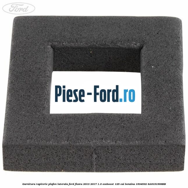 Garnitura protectie bloc ceasuri bord Ford Fiesta 2013-2017 1.0 EcoBoost 125 cai benzina