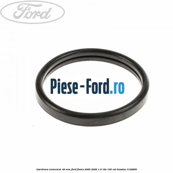 Garnitura, termostat 48 mm Ford Fiesta 2005-2008 1.6 16V 100 cai #5F9E8B426A