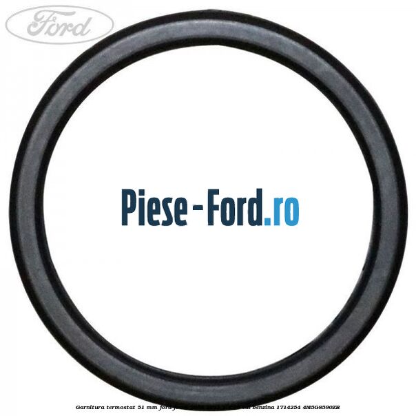 Garnitura, termostat 51 mm Ford Focus 2008-2011 1.4 80 cai benzina #DEA59C49EC