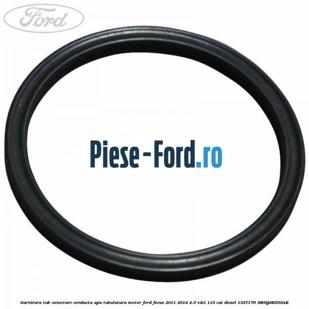 Garnitura, tub conectare conducta apa tubulatura motor Ford Focus 2011-2014 2.0 TDCi 115 cai diesel