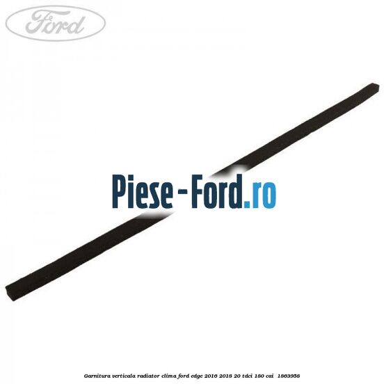 Garnitura verticala radiator clima Ford Edge 2016-2018 2.0 TDCi 180 cai #E25FB78AC5