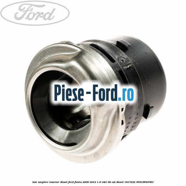 Garnitura, ornament umplere rezervor Ford Fiesta 2008-2012 1.6 TDCi 95 cai diesel