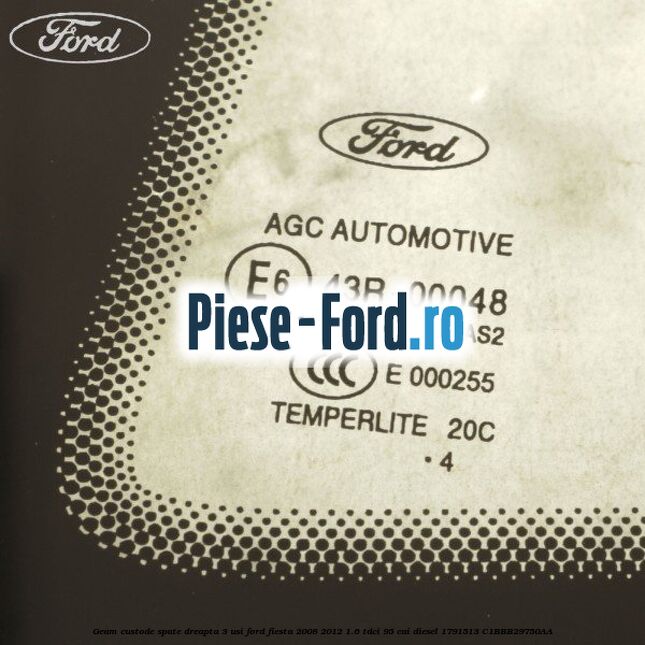 Garnitura carenaj roata fata Ford Fiesta 2008-2012 1.6 TDCi 95 cai diesel