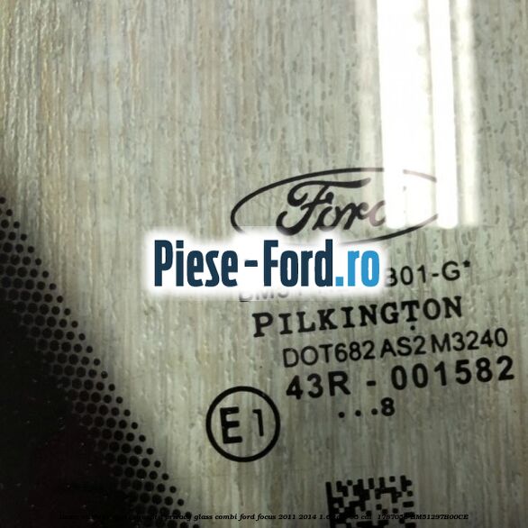 Geam custode spate dreapta, Privacy Glass, combi Ford Focus 2011-2014 1.6 TDCi 95 cai  #4E0269D62C