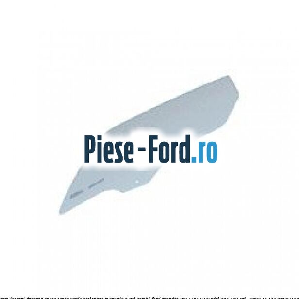Geam lateral dreapta spate, tenta verde, actionare manuala 5 usi combi Ford Mondeo 2014-2018 2.0 TDCi 4x4 150 cai #4ADECC7BF9