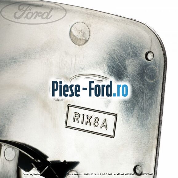 Geam oglinda dreapta fara incalzire Ford Transit 2006-2014 2.2 TDCi 140 cai diesel #5BD9A32401