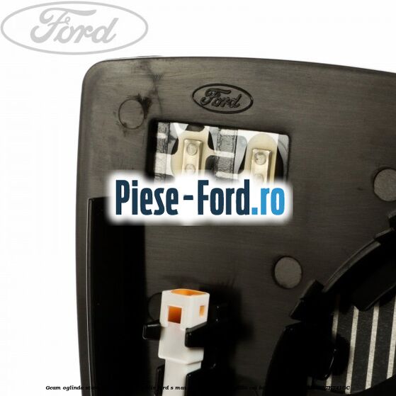 Geam oglinda stanga cu incalzire si BLIS Ford S-Max 2007-2014 2.5 ST 220 cai benzina