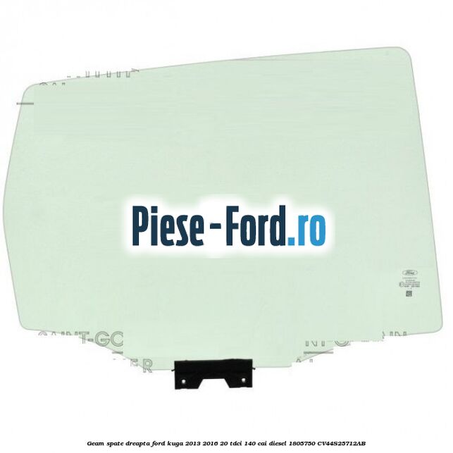 Geam spate dreapta Ford Kuga 2013-2016 2.0 TDCi 140 cai #F386933A3B