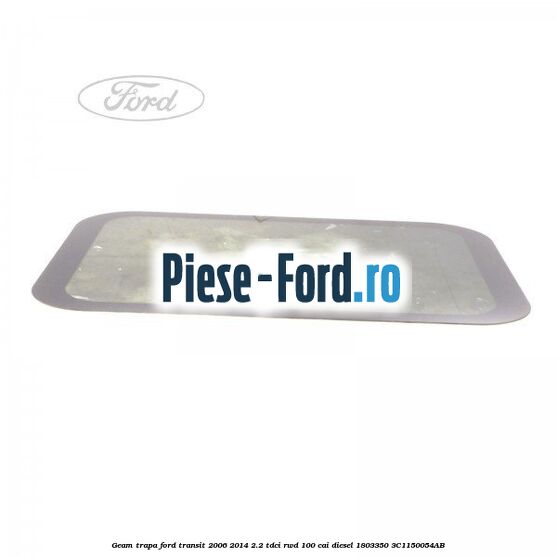 Geam mobil stanga fata, transparent Ford Transit 2006-2014 2.2 TDCi RWD 100 cai diesel