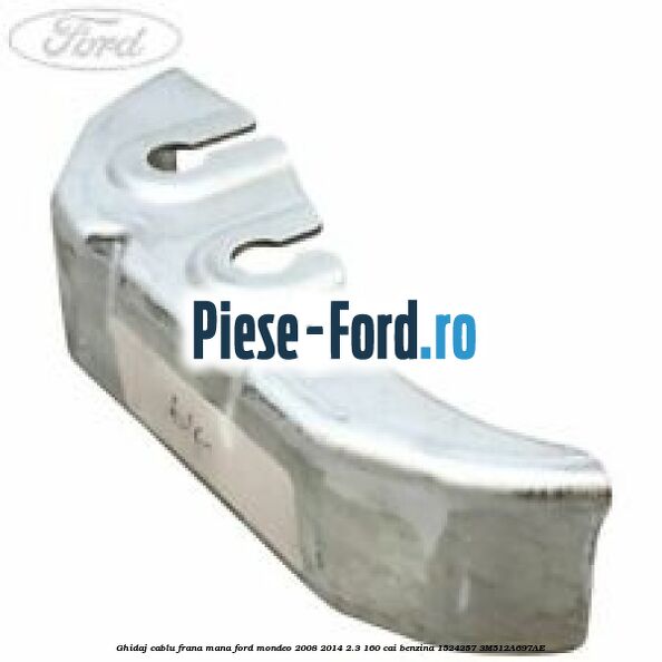 Clips 10 mm push on cablu frana mana Ford Mondeo 2008-2014 2.3 160 cai benzina