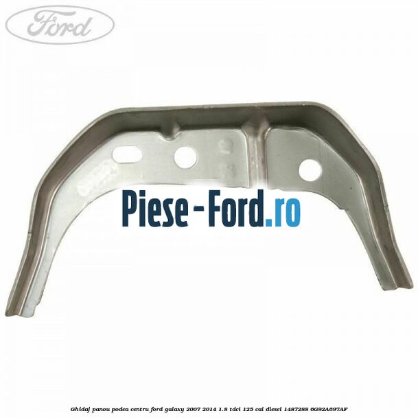Ghidaj panou podea centru Ford Galaxy 2007-2014 1.8 TDCi 125 cai diesel #CFCF7F45B5
