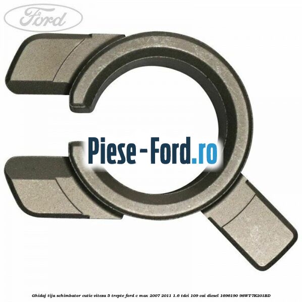 Ghidaj tija schimbator cutie viteza 5 trepte Ford C-Max 2007-2011 1.6 TDCi 109 cai diesel