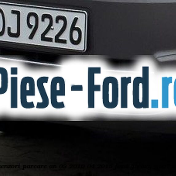 Grila bara fata cu gaura senzori parcare an 03/2010-04/2015 Ford Galaxy 2007-2014 1.8 TDCi 100 cai diesel