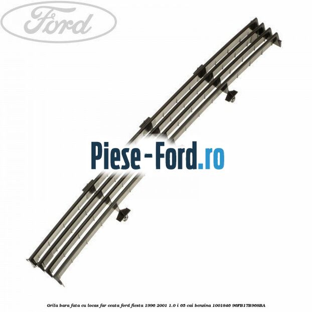 Capac carlig remorcare la bara fata Ford Fiesta 1996-2001 1.0 i 65 cai benzina
