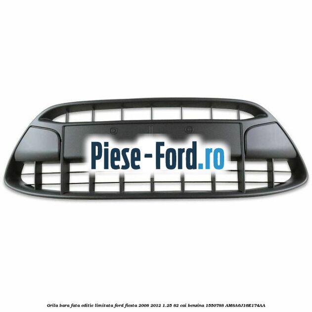 Garnitura capac spoiler hayon stanga Ford Fiesta 2008-2012 1.25 82 cai benzina