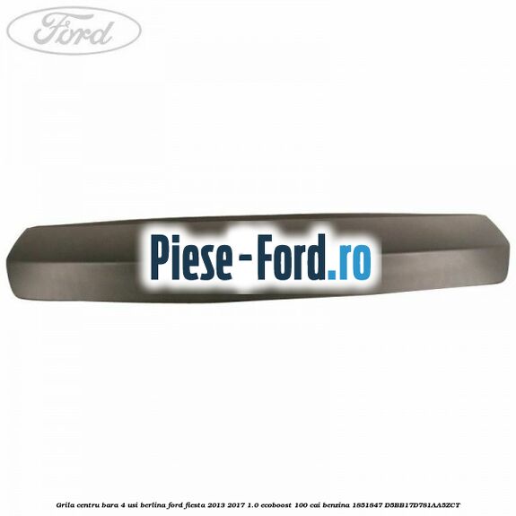 Grila centru bara 4 usi berlina Ford Fiesta 2013-2017 1.0 EcoBoost 100 cai benzina