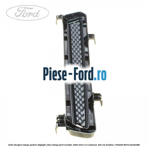 Garnitura maner usa exterior mica Ford Mondeo 2008-2014 2.0 EcoBoost 203 cai benzina