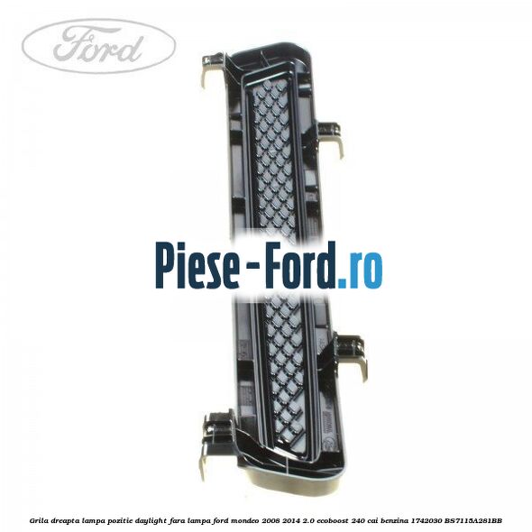 Garnitura maner usa exterior mica Ford Mondeo 2008-2014 2.0 EcoBoost 240 cai benzina