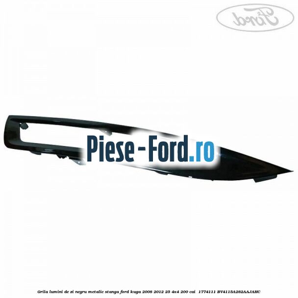 Grila lumini de zi negru metalic stanga Ford Kuga 2008-2012 2.5 4x4 200 cai #8DA32BF94A