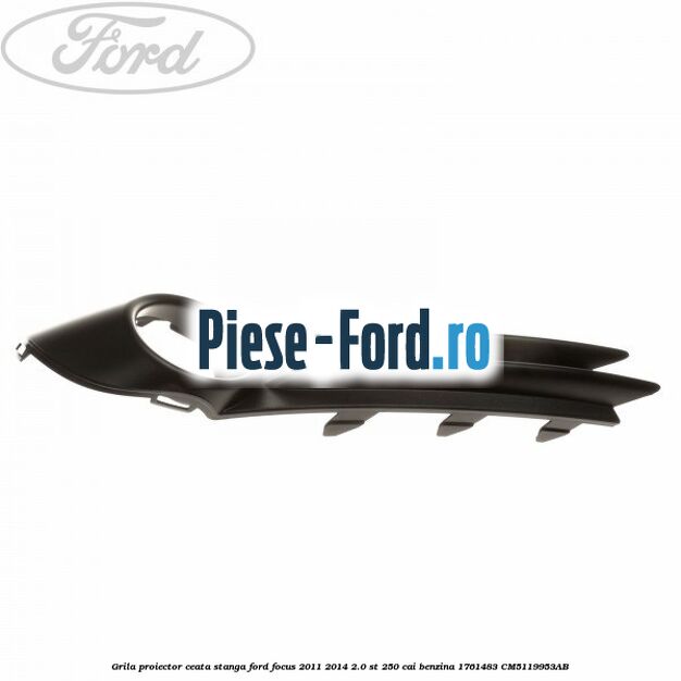 Grila proiector ceata stanga Ford Focus 2011-2014 2.0 ST 250 cai benzina