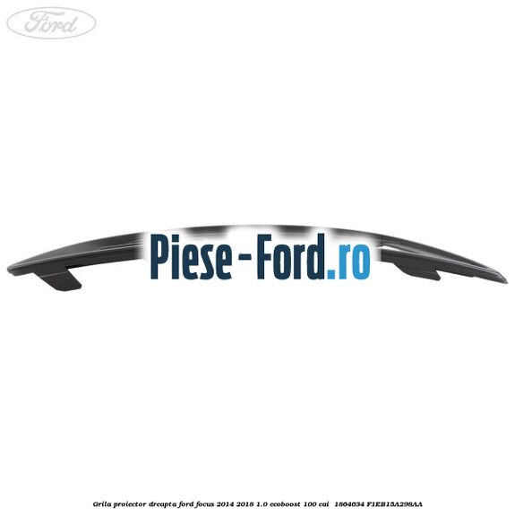 Grila proiector dreapta Ford Focus 2014-2018 1.0 EcoBoost 100 cai  #47068ABBD7
