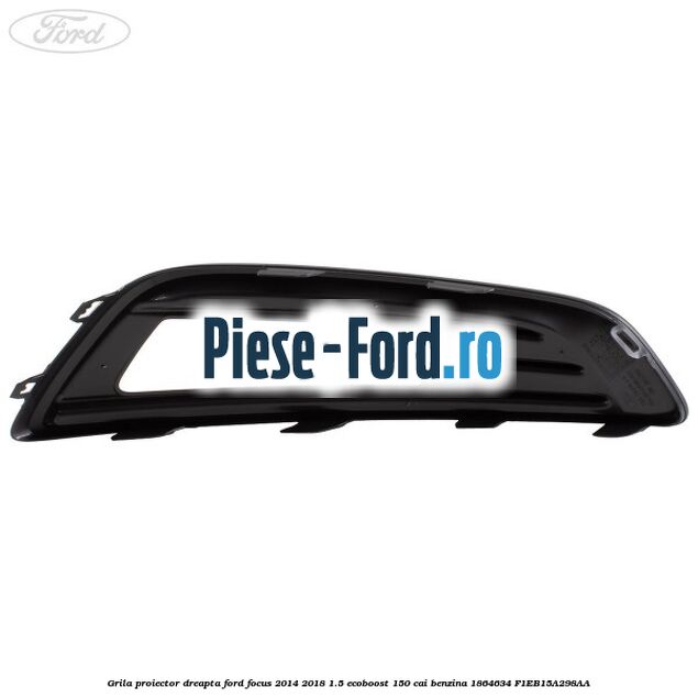 Grila proiector dreapta Ford Focus 2014-2018 1.5 EcoBoost 150 cai benzina #182320275B
