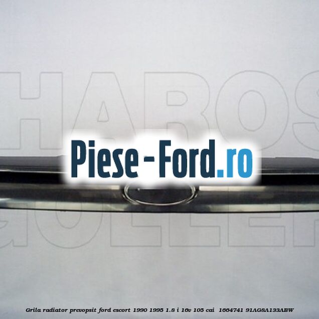 Grila radiator, prevopsit Ford Escort 1990-1995 1.8 i 16V 105 cai  #E6E1271A7C