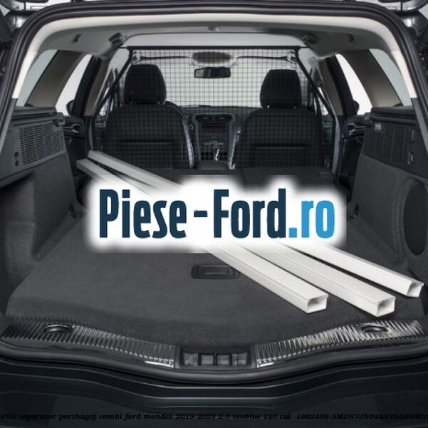Grila separator portbagaj combi Ford Mondeo 2019-2023 2.0 EcoBlue 120 cai  #DFB82524E9