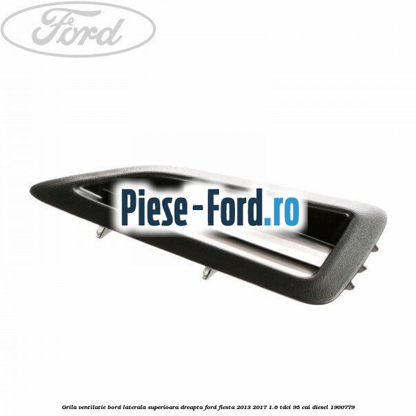 Grila ventilatie bord laterala superioara dreapta Ford Fiesta 2013-2017 1.6 TDCi 95 cai