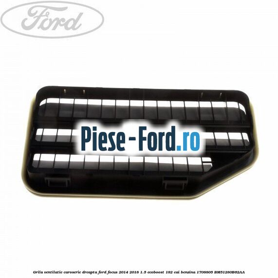 Furtun ventilatie rezervor Ford Focus 2014-2018 1.5 EcoBoost 182 cai benzina