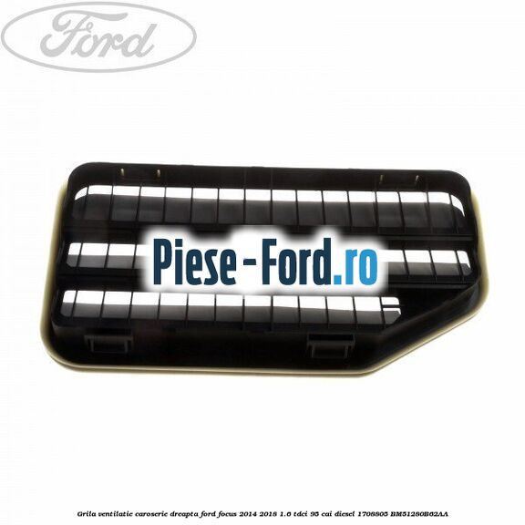Furtun ventilatie rezervor Ford Focus 2014-2018 1.6 TDCi 95 cai diesel