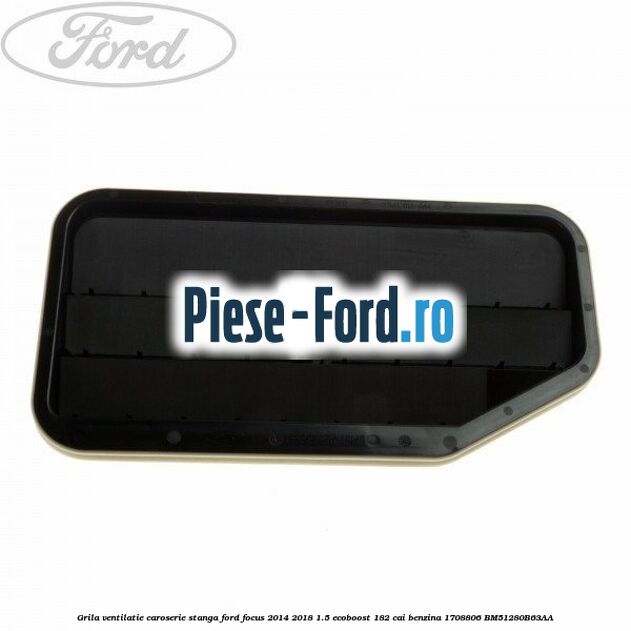Grila ventilatie caroserie, dreapta Ford Focus 2014-2018 1.5 EcoBoost 182 cai benzina