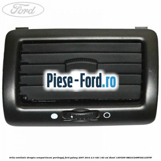 Furtun ventilatie rezervor Ford Galaxy 2007-2014 2.0 TDCi 140 cai diesel
