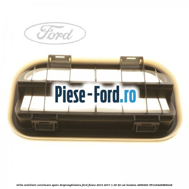 Grila centru bara 4 usi berlina Ford Fiesta 2013-2017 1.25 82 cai benzina