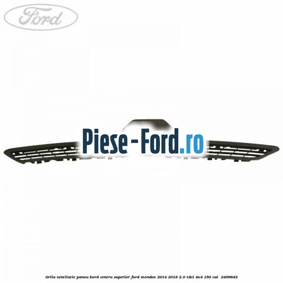 Grila ventilatie panou bord centru superior Ford Mondeo 2014-2018 2.0 TDCi 4x4 150 cai #EE8C2829FF Grila ventilatie panou bord centru superior Ford Mondeo 2014-2018 2.0 TDCi 4x4 150 cai #EE8C2829FF