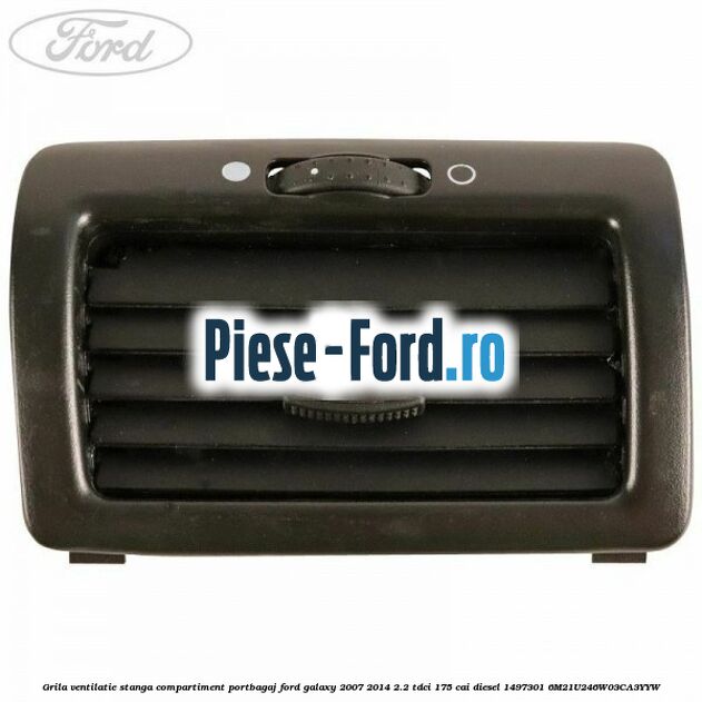 Grila ventilatie stanga compartiment portbagaj Ford Galaxy 2007-2014 2.2 TDCi 175 cai diesel