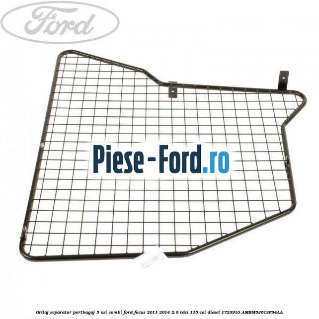 Grilaj separator portbagaj 5 usi combi Ford Focus 2011-2014 2.0 TDCi 115 cai diesel