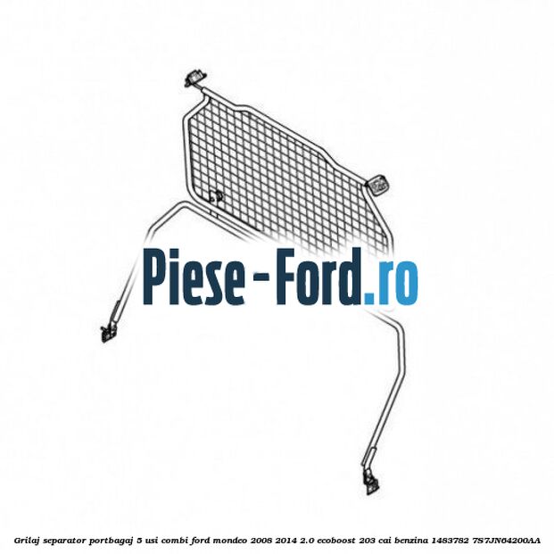 Geanta pentru cablu Ford Mondeo 2008-2014 2.0 EcoBoost 203 cai benzina