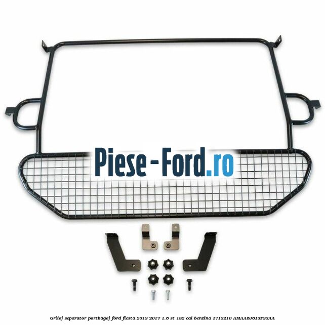 Grilaj separator portbagaj Ford Fiesta 2013-2017 1.6 ST 182 cai benzina