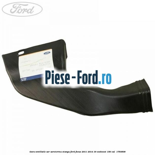 Gura ventilatie aer aeroterma stanga Ford Focus 2011-2014 1.6 EcoBoost 150 cai #C8C69874AA